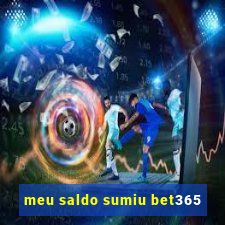 meu saldo sumiu bet365